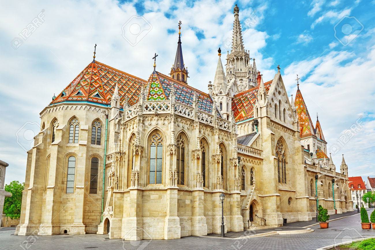 St. Matthias Church in Budapest. One of the main temple in Hungary.